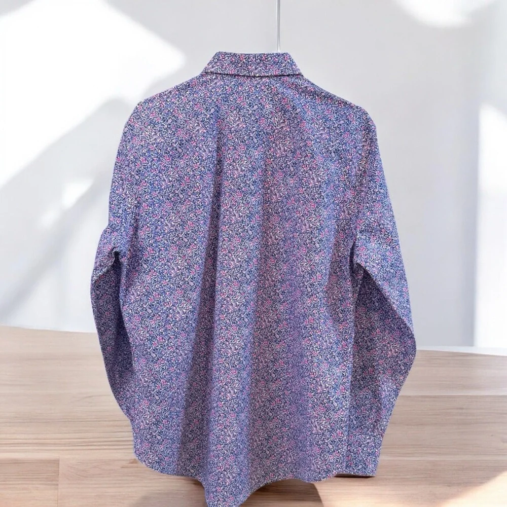 Robert Graham 'Precision' Mens Variegated Button Down Shirt - Picture 2 of 13